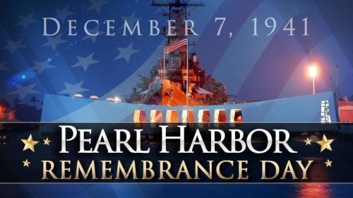 Flags to half staff for Pearl Harbor Day