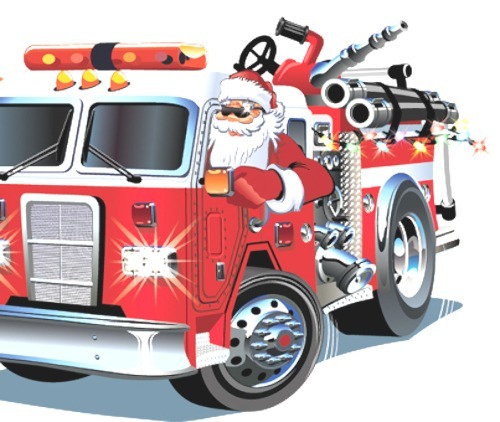 Santa Claus is coming to a fire station near you