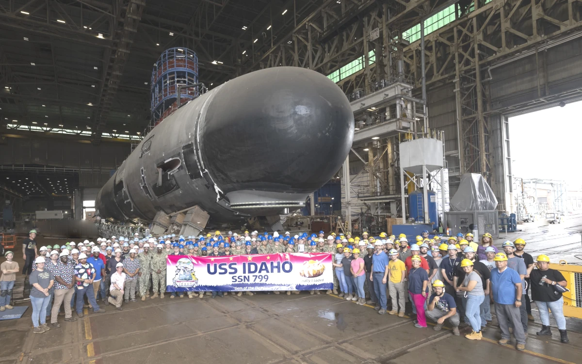 USS Idaho to be christened in March