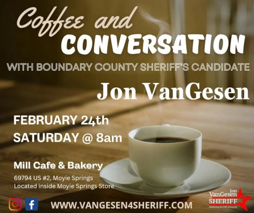 Coffee and Conversaatiuon with Jon VanGesen