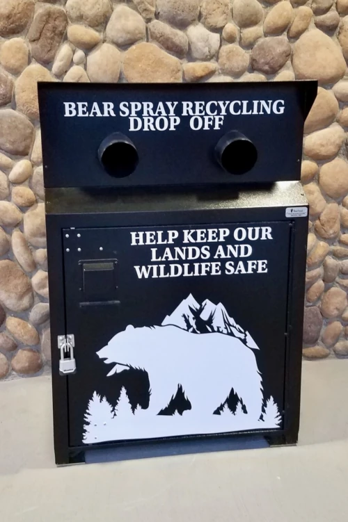 Bear spray recycling