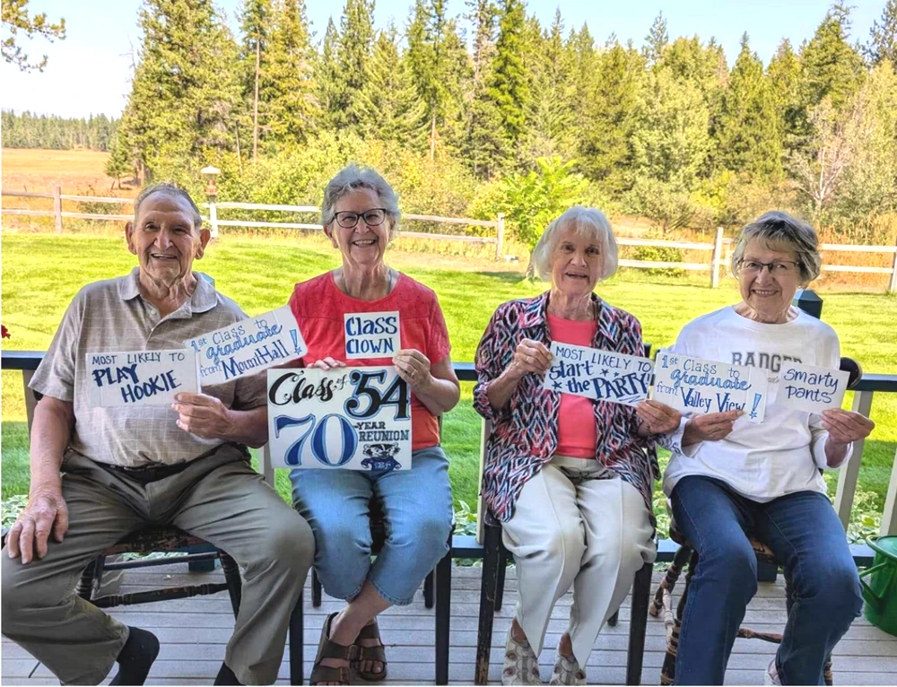 Rowdy BFHS Class of ’54 gathers