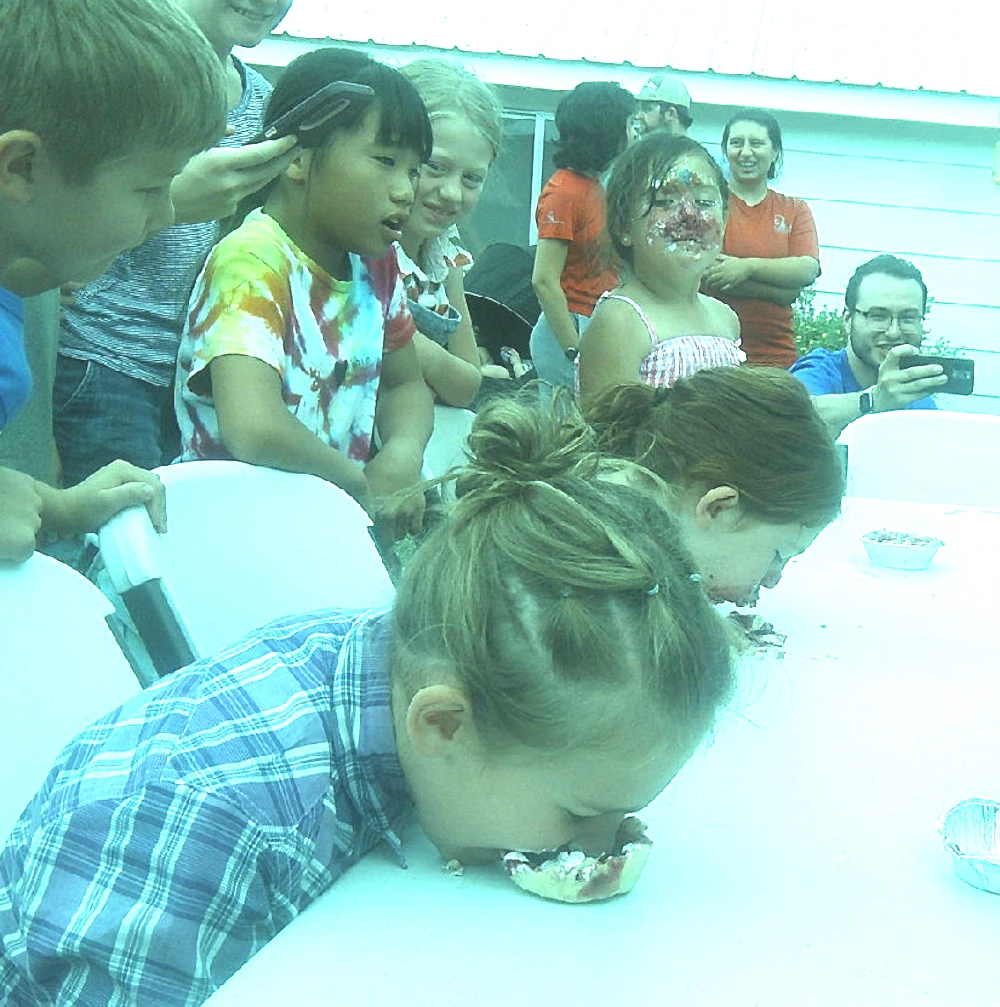 Pie eating contest