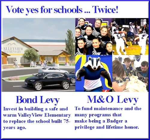 Vote “Yes” on the replacement M&O levy and bond