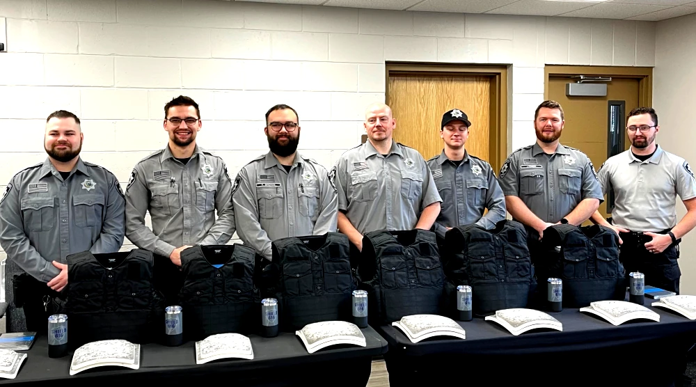 Deputy’s initiative brings vests for detention deputies