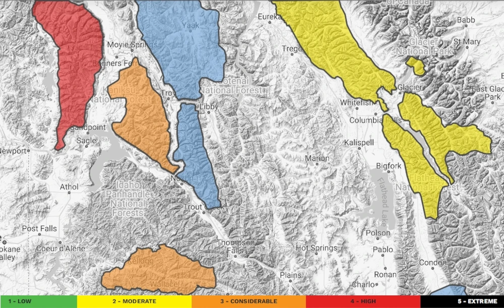 Avalanche watch in effect for North Idaho