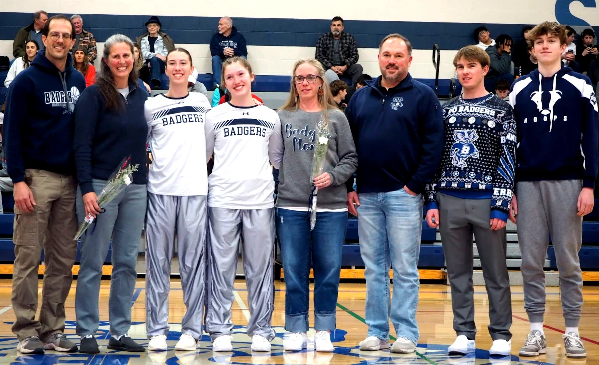 A win for the Lady Badgers on Senior Night.