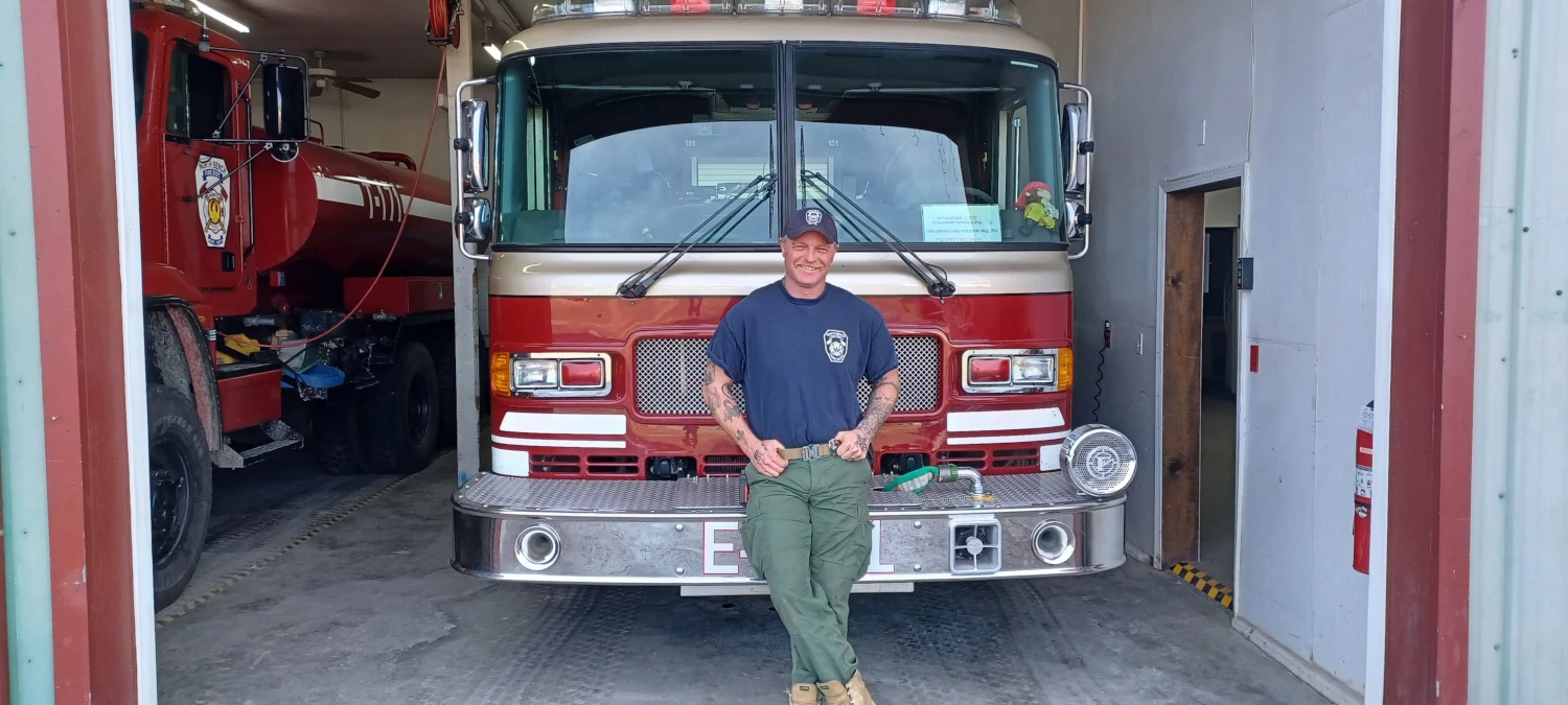 North Bench Fire congratulates new Captain, Tom Chaney