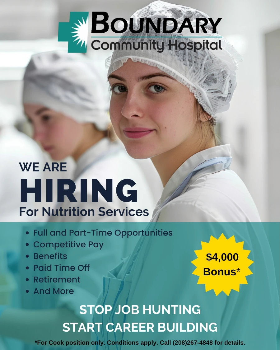 Boundary Community Hospital is hiring