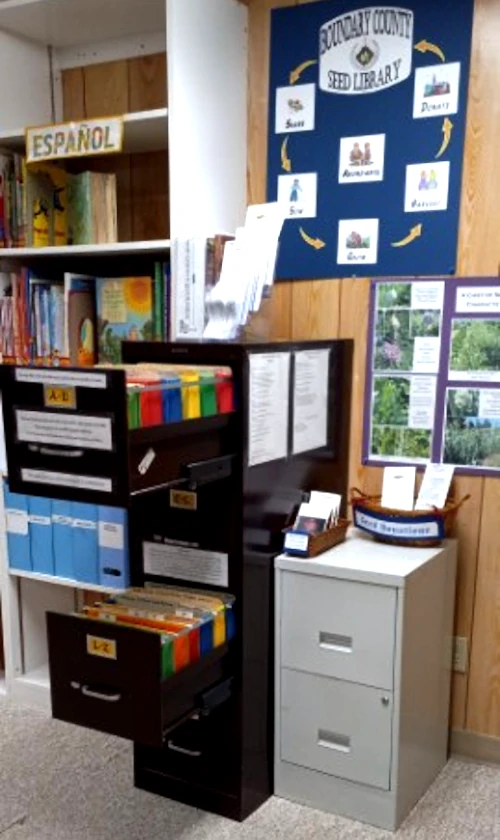 Boundary County Library now boasts seed library