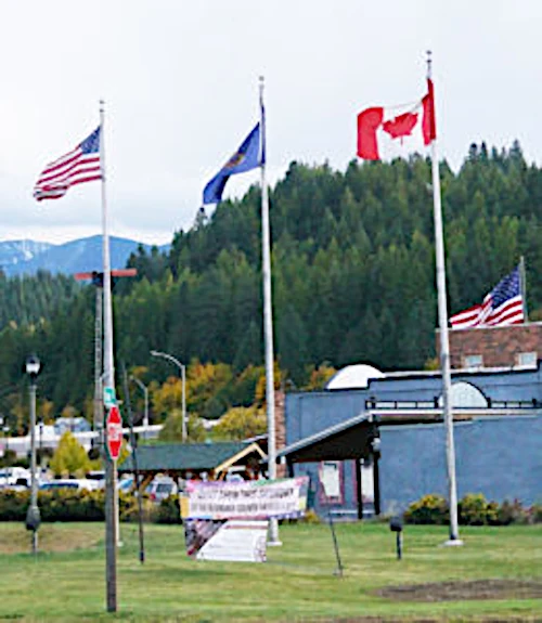 HB96 tells us Bonners Ferry can’t fly Canadian flag