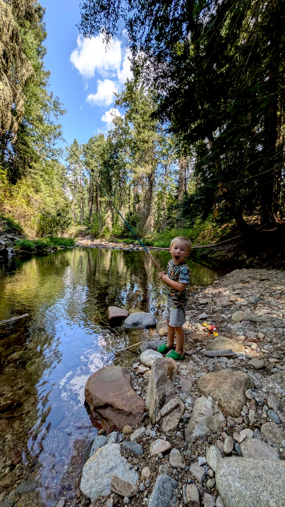 A week without fishing