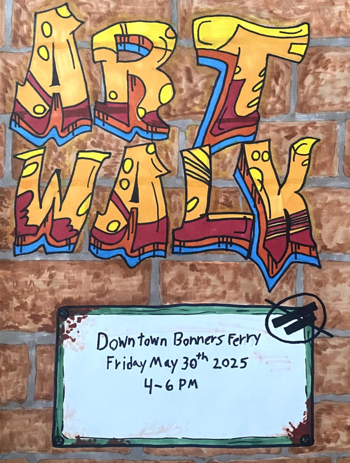 Bonners Ferry High School Art Walk