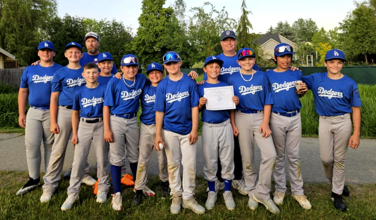 Bonners Ferry Little League Dodgers 13-1