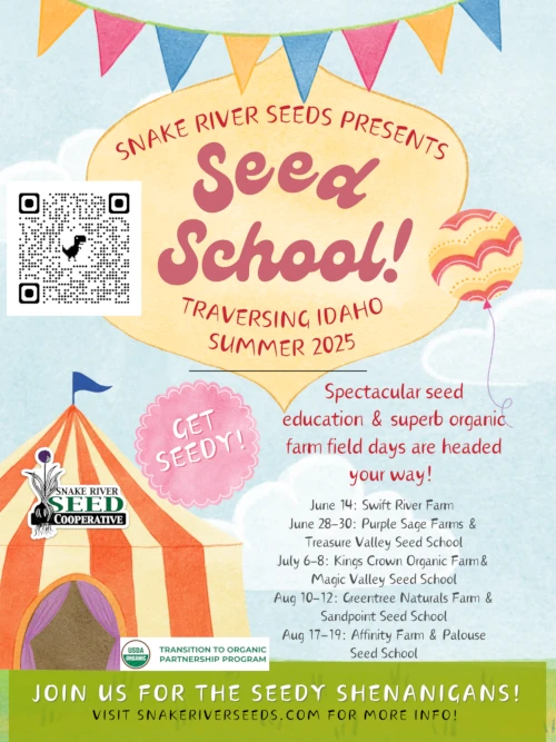 An Idaho seed circus and seed schools are coming to a town near you