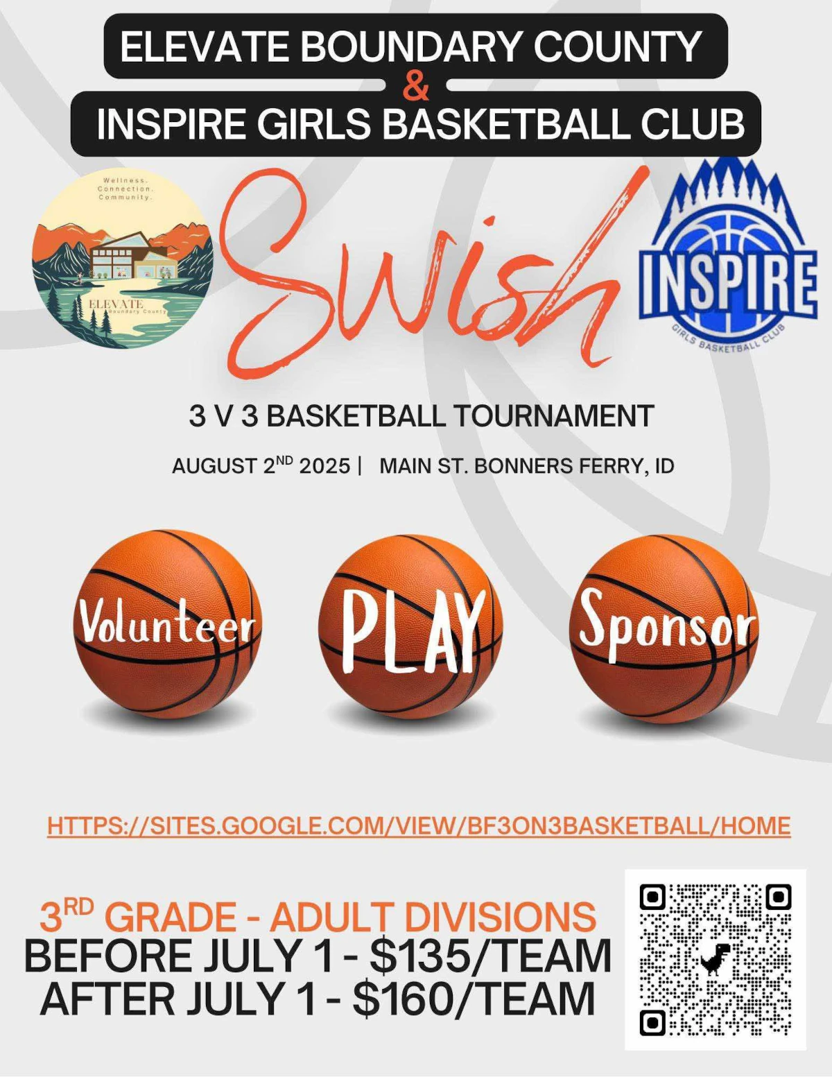 3 on 3 basketball returning to Bonners Ferry