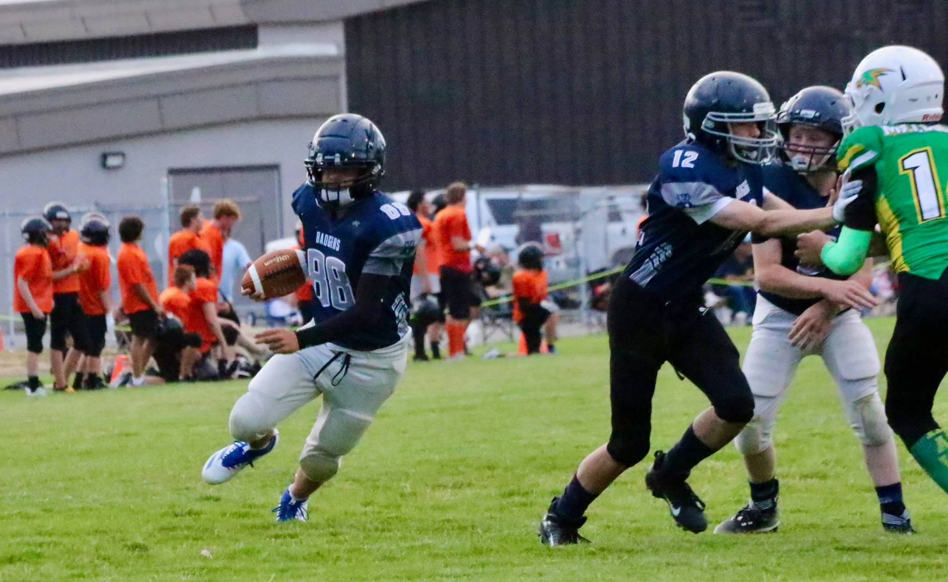 5th, 6th, 7th and 8th grade Badger football