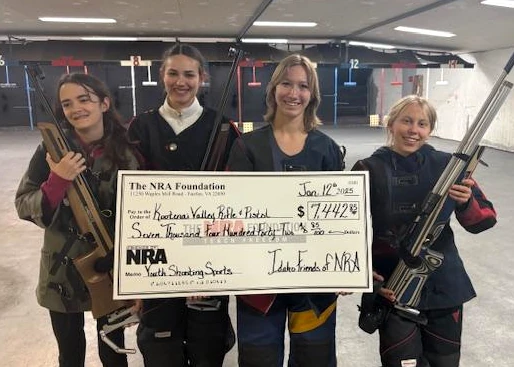 Kootenai Valley Junior Rifle Club Thanks the Friends of the NRA