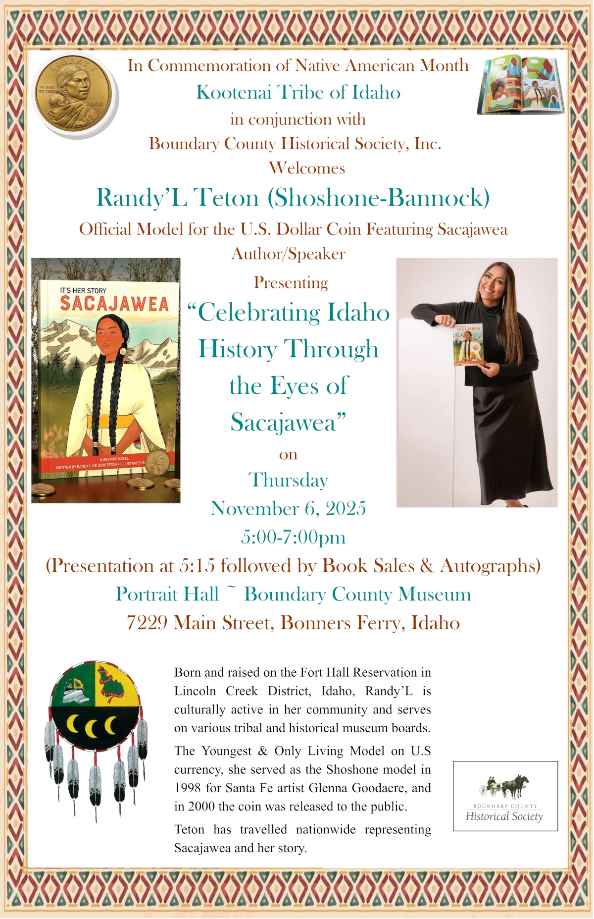 Boundary County Historical Society, book presentation